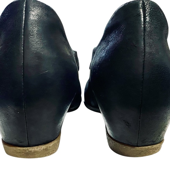 Dansko Black Leather Mary Jane Hidden Wedge Heels – Size 42 (US 11-11.5) - Picture 9 of 14